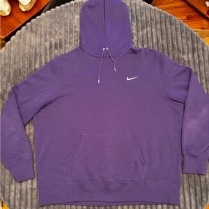Nike Men's Deep Purple Hoodie